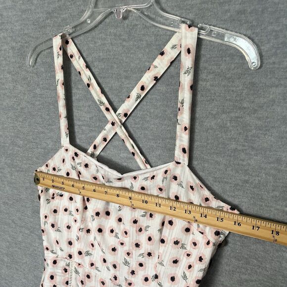 Hutch Floral Belle Dress Size 4 Boho Mod Nostalgic Romantic Dainty Pockets Gauze - Picture 11 of 16